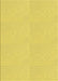 Patterned Yellow Rug, pat2354yw