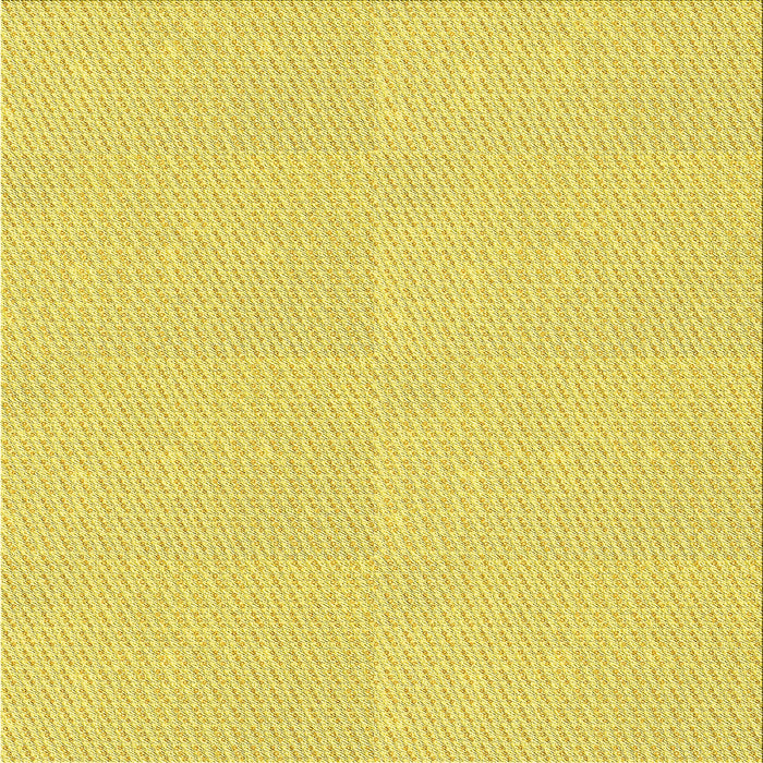 Round Machine Washable Transitional Yellow Rug, wshpat2354yw