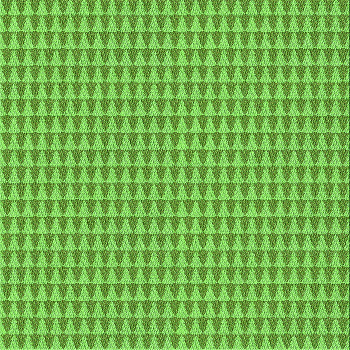 Round Machine Washable Transitional Emerald Green Rug, wshpat2355grn