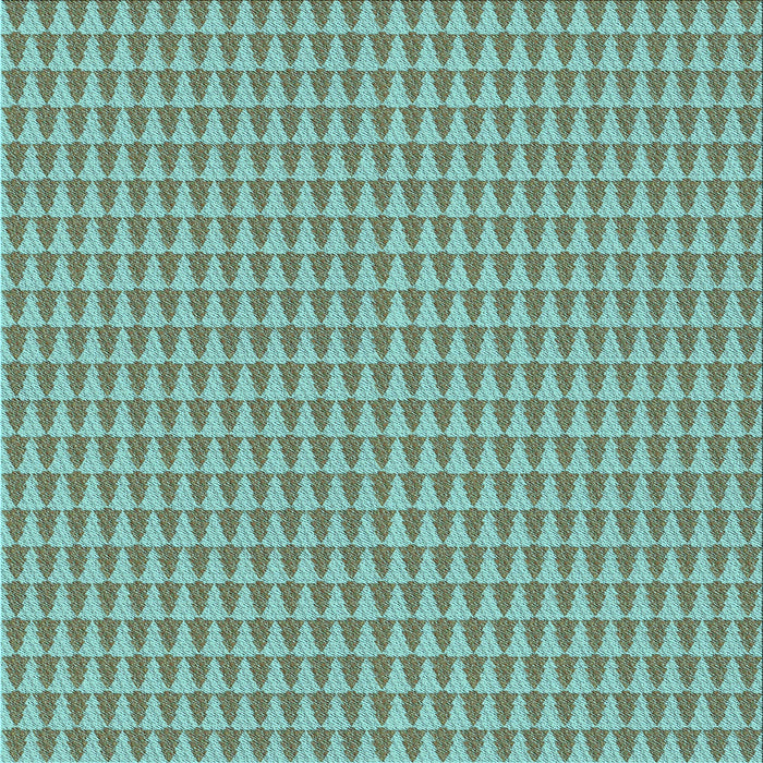 Round Patterned Hazel Green Rug, pat2355lblu