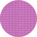 Square Machine Washable Transitional Violet Purple Rug in a Living Room, wshpat2355pur