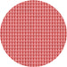Square Patterned Ruby Red Rug, pat2355rd