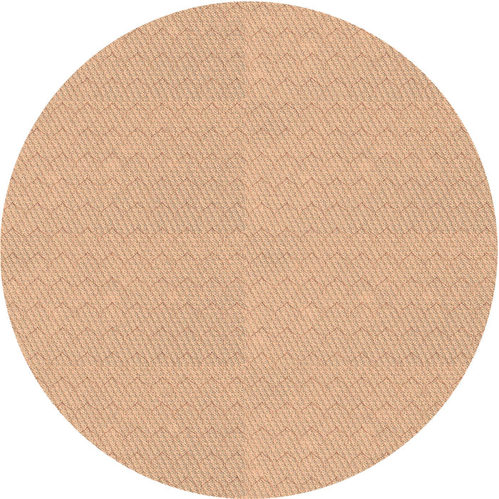 Square Machine Washable Transitional Yellow Rug in a Living Room, wshpat2356brn