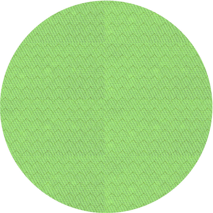 Square Patterned Green Rug, pat2356grn