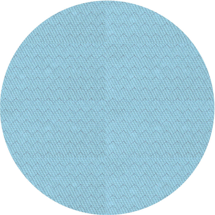 Square Machine Washable Transitional Iceberg Blue Rug in a Living Room, wshpat2356lblu