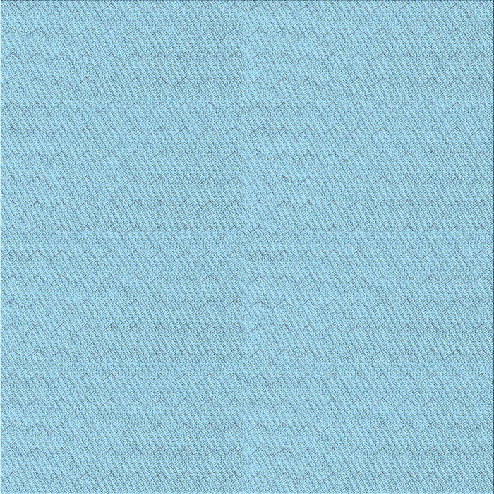 Round Machine Washable Transitional Iceberg Blue Rug, wshpat2356lblu