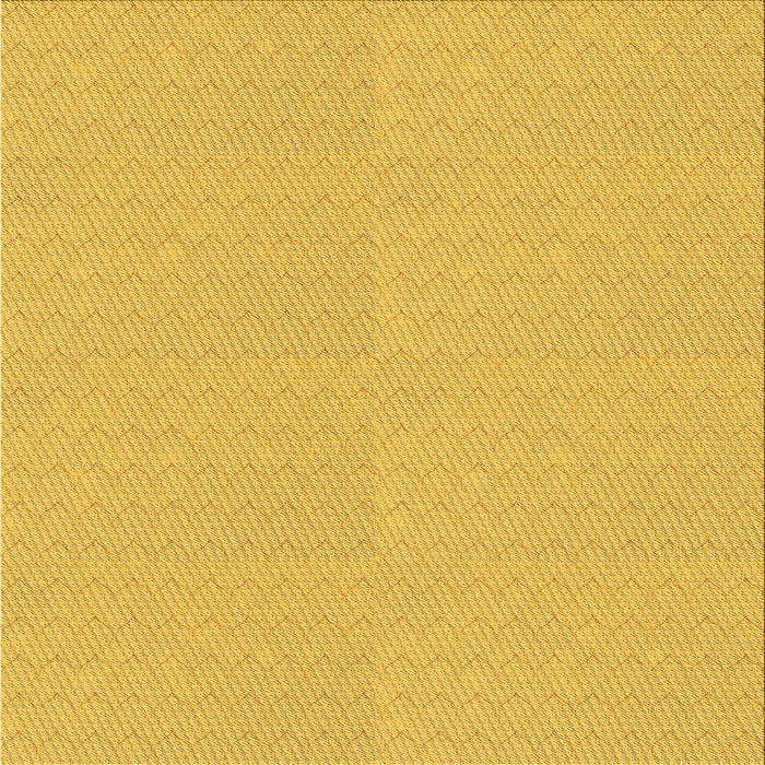 Round Machine Washable Transitional Yellow Rug, wshpat2356yw