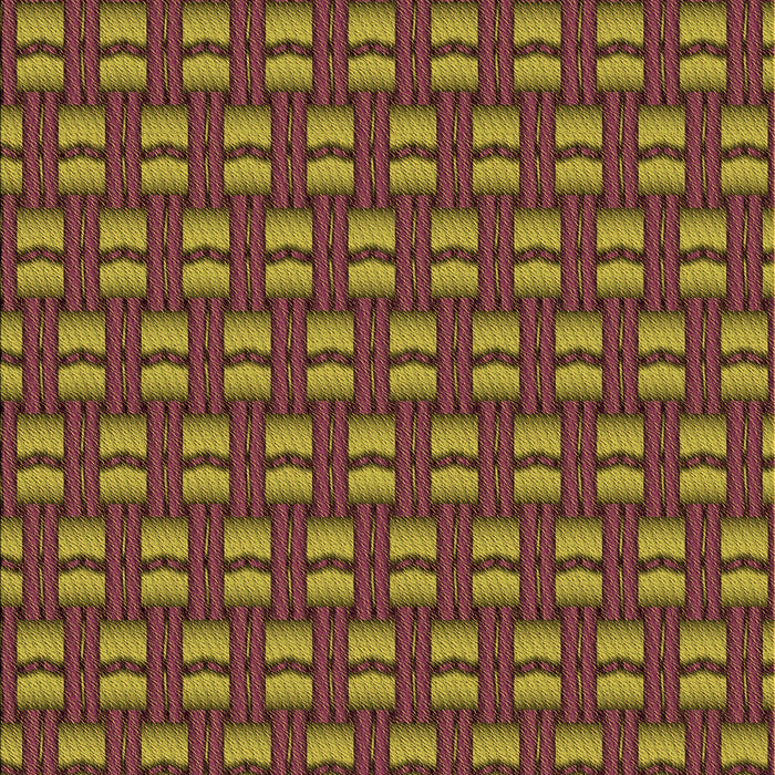 Patterned Saffron Red Rug, pat2357org