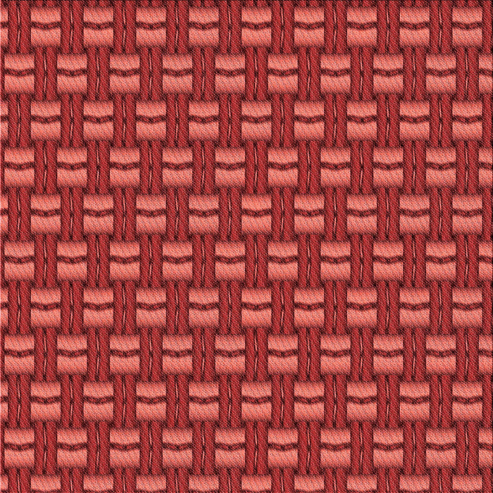 Round Patterned Red Rug, pat2357rd