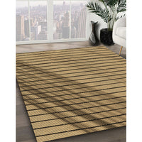 Patterned Red Brown Rug, pat2358brn