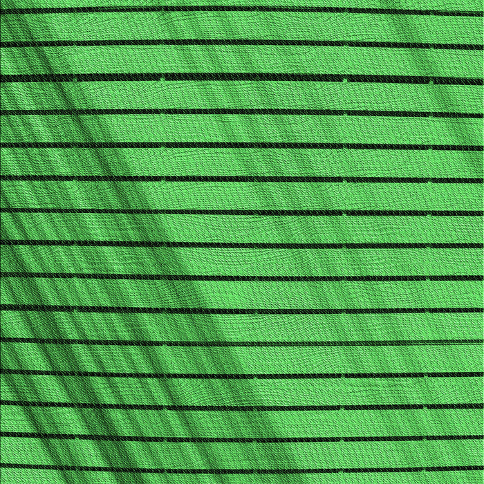 Machine Washable Transitional Green Rug, wshpat2358grn