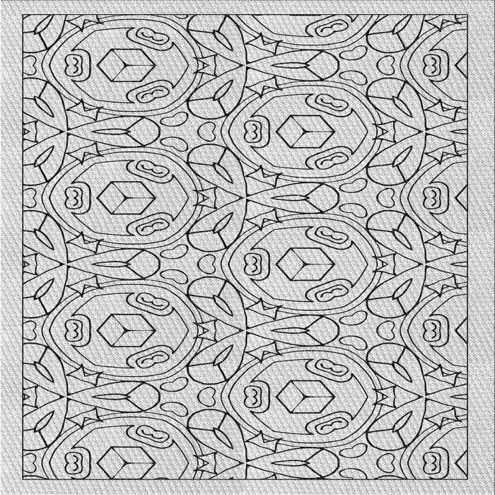 Round Machine Washable Transitional Platinum Gray Rug, wshpat2359gry