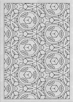 Machine Washable Transitional White Smoke Rug, wshpat2359