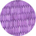 Square Patterned Violet Purple Rug, pat236pur