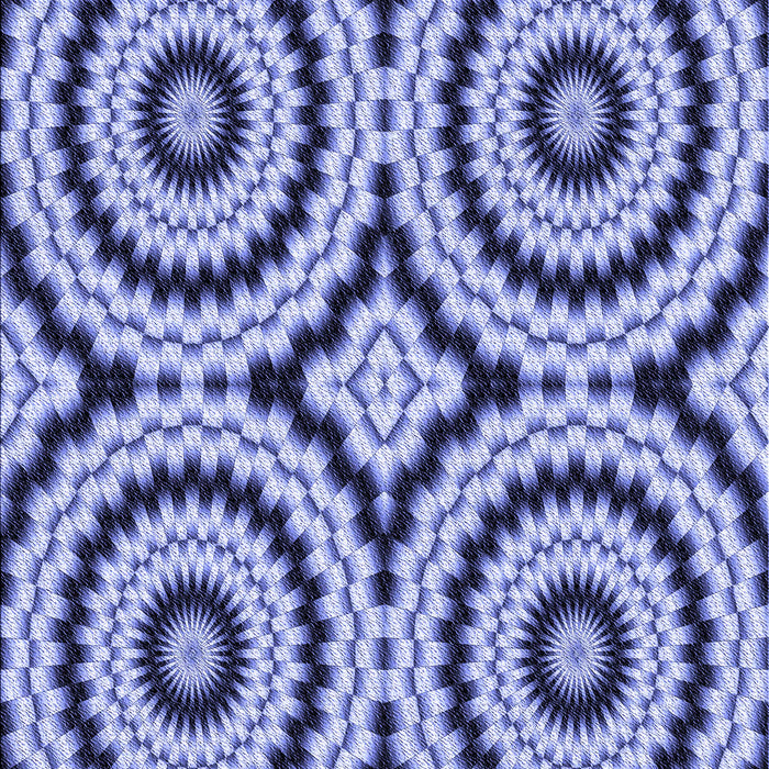 Patterned Sapphire Blue Rug, pat2361blu