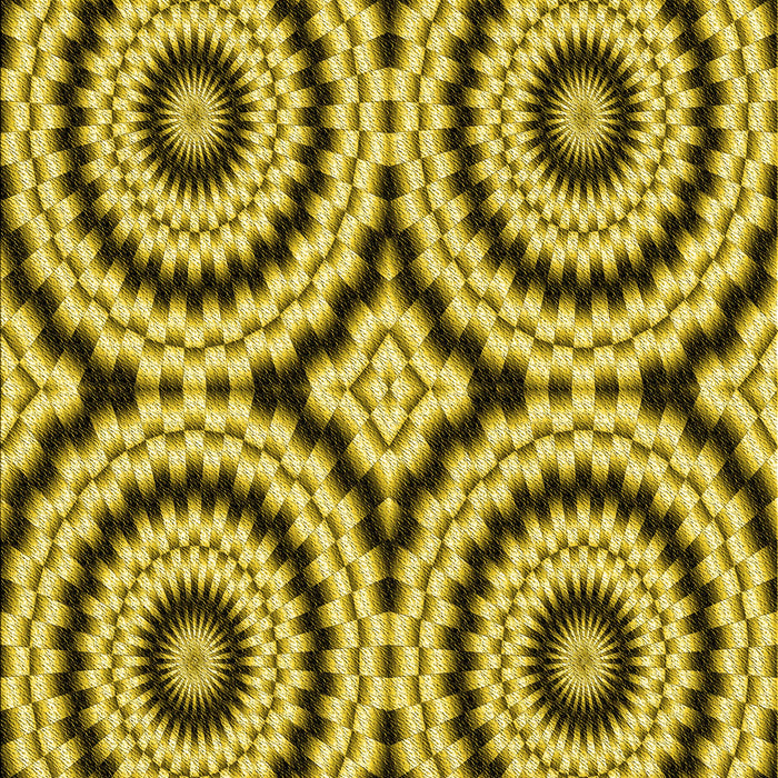 Patterned Bright Gold Yellow Rug, pat2361yw