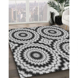 Machine Washable Transitional Light Black Rug in a Family Room, wshpat2361