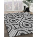 Machine Washable Transitional Silver Gray Rug in a Family Room, wshpat2362gry