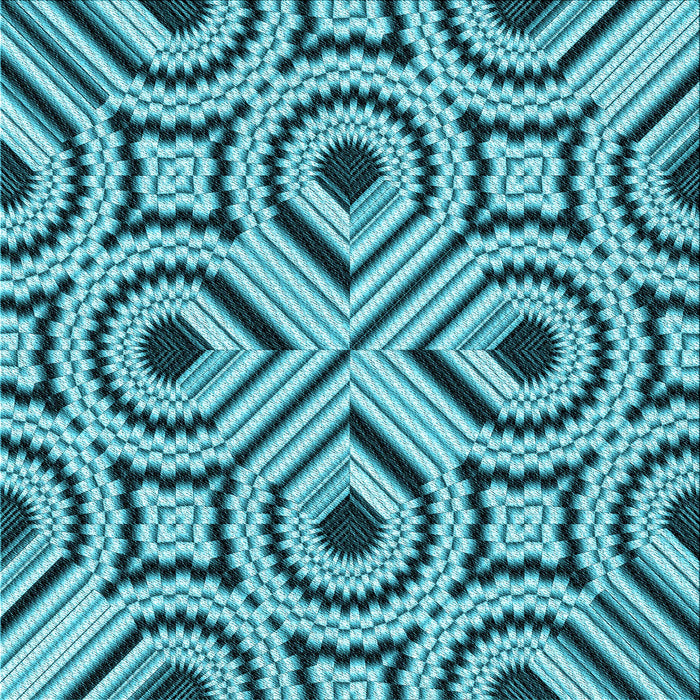 Round Machine Washable Transitional Teal Green Rug, wshpat2362lblu