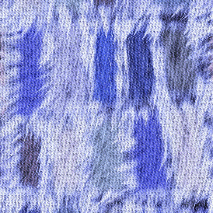 Patterned Jeans Blue Rug, pat2363blu