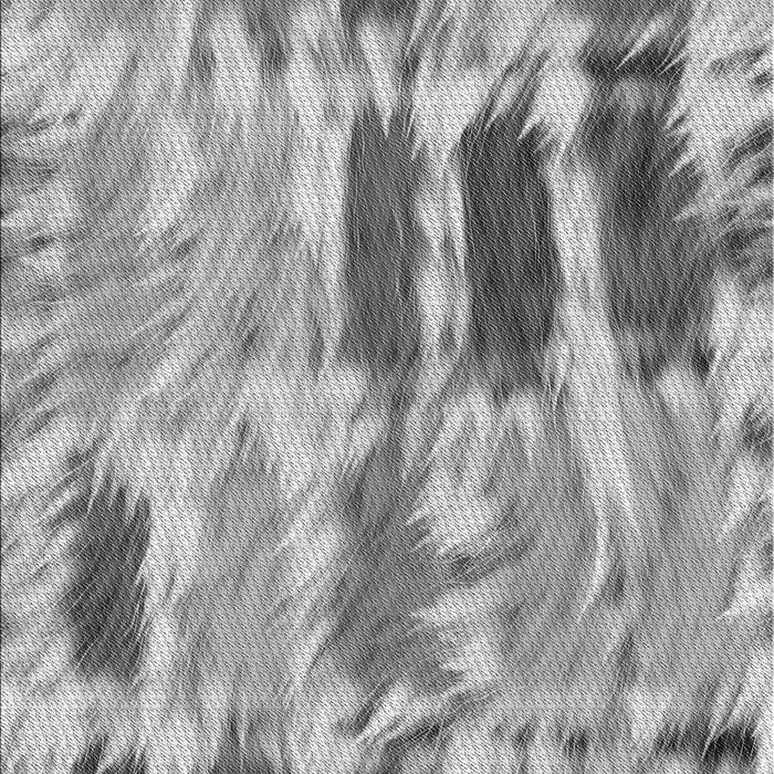 Machine Washable Transitional Smokey Gray Rug, wshpat2363gry