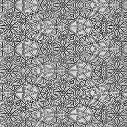 Square Patterned Platinum Gray Novelty Rug, pat2364