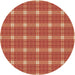 Square Patterned Ruby Red Rug, pat2367brn