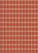 Patterned Ruby Red Rug, pat2368brn
