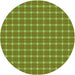 Square Patterned Pistachio Green Rug, pat2368grn