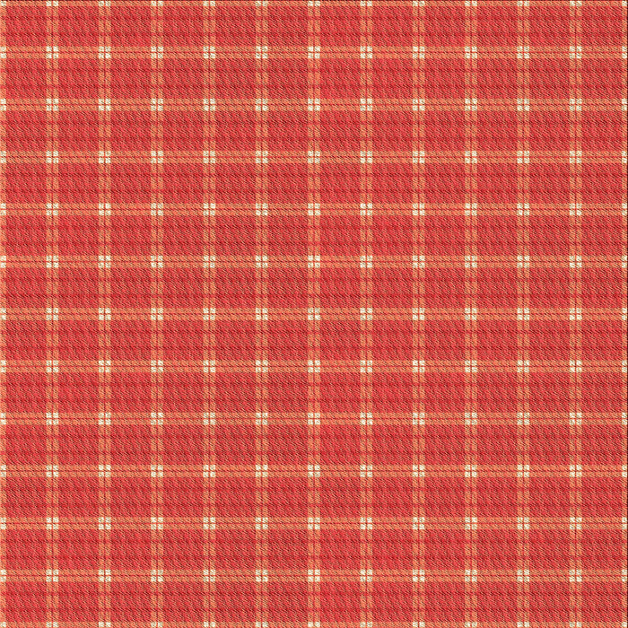 Round Machine Washable Transitional Bright Orange Rug, wshpat2368org