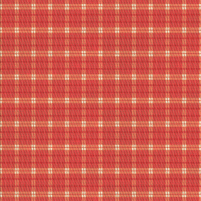 Patterned Bright Orange Rug, pat2368org