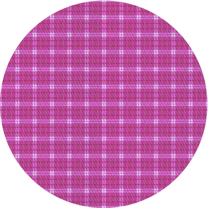 Square Patterned Deep Pink Rug, pat2368pur