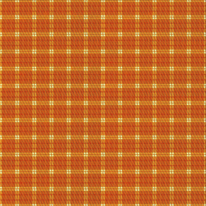 Round Machine Washable Transitional Neon Orange Rug, wshpat2368yw