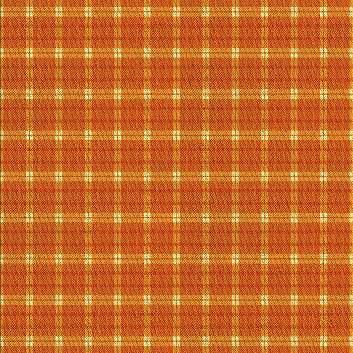 Patterned Neon Orange Rug, pat2368yw