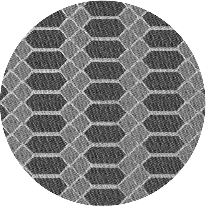 Square Machine Washable Transitional Gray Rug in a Living Room, wshpat2369gry