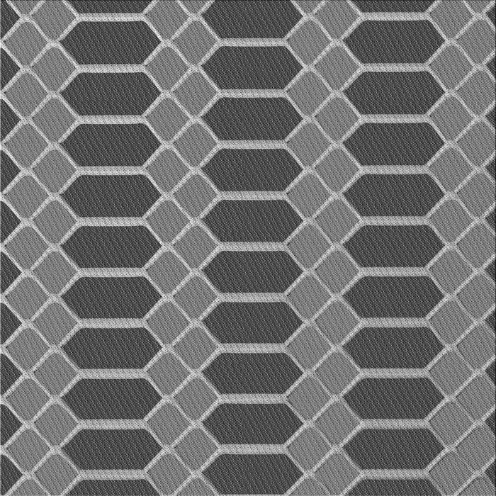 Round Machine Washable Transitional Gray Rug, wshpat2369gry