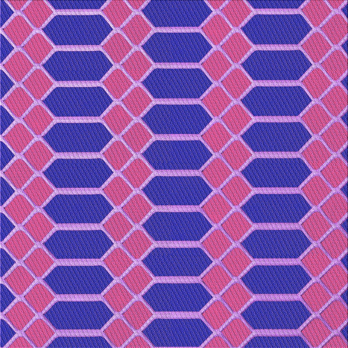 Round Patterned Purple Daffodil Purple Rug, pat2369pur