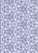 Patterned Lavender Blue Rug, pat2370blu