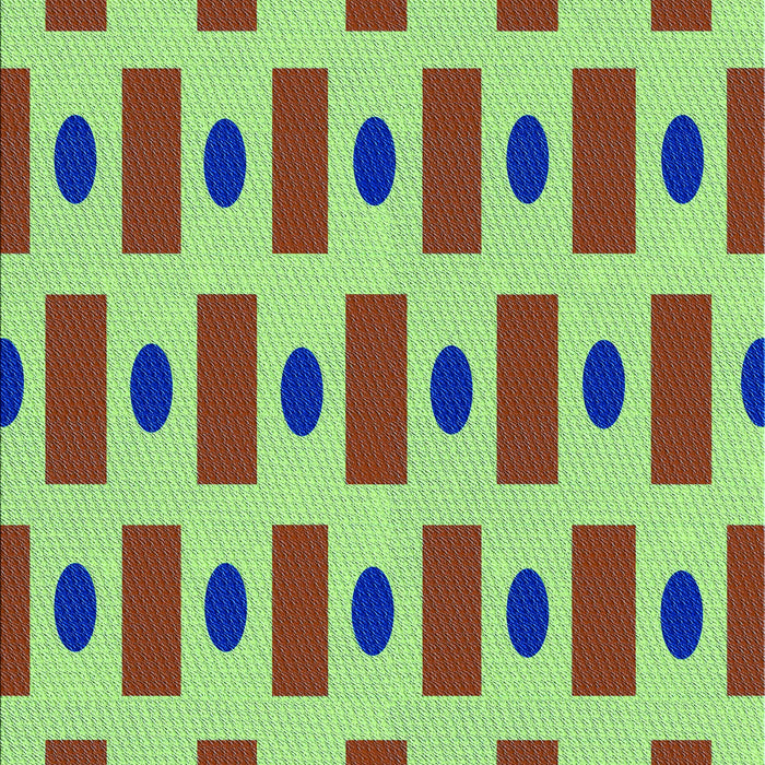 Patterned Yellow Green Rug, pat2371lblu