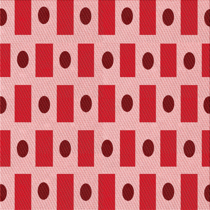 Round Machine Washable Transitional Pastel Pink Rug, wshpat2371rd