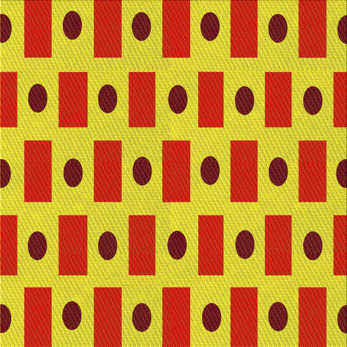 Round Machine Washable Transitional Yellow Rug, wshpat2371yw