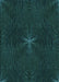 Patterned Teal Green Rug, pat2372lblu