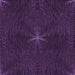 Round Patterned Deep Purple Rug, pat2372pur