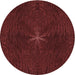 Square Patterned Red Rug, pat2372rd