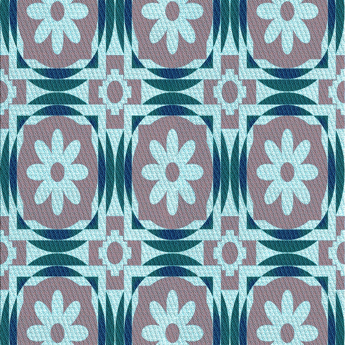 Patterned Blue Rug, pat2373lblu