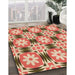 Machine Washable Transitional Red Rug in a Family Room, wshpat2373org