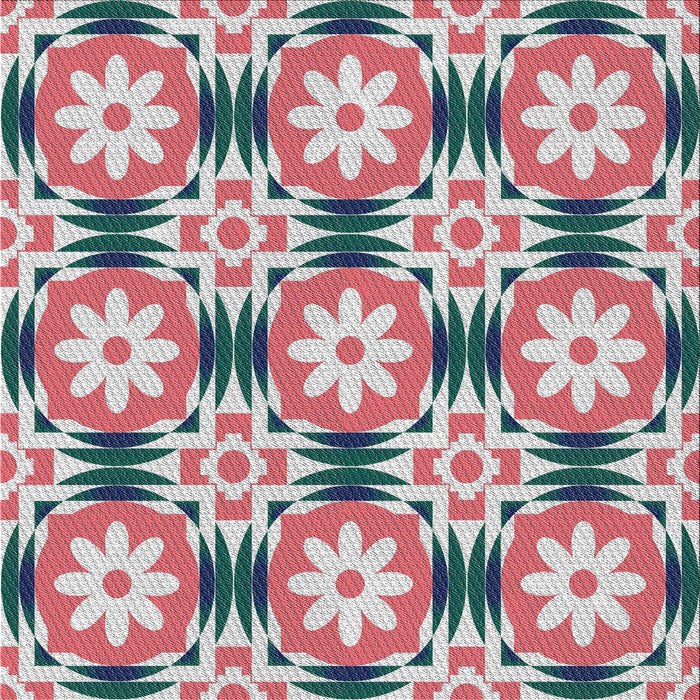 Square Patterned Chestnut Brown Novelty Rug, pat2373