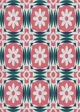 Machine Washable Transitional Chestnut Brown Rug, wshpat2373