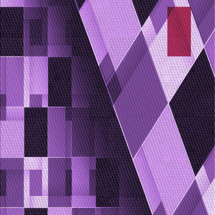 Machine Washable Transitional Purple Rug, wshpat2374pur