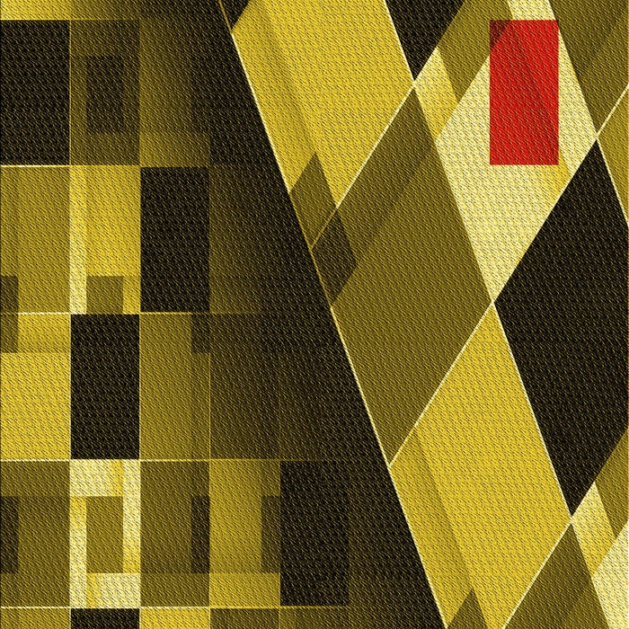 Patterned Red Rug, pat2374yw